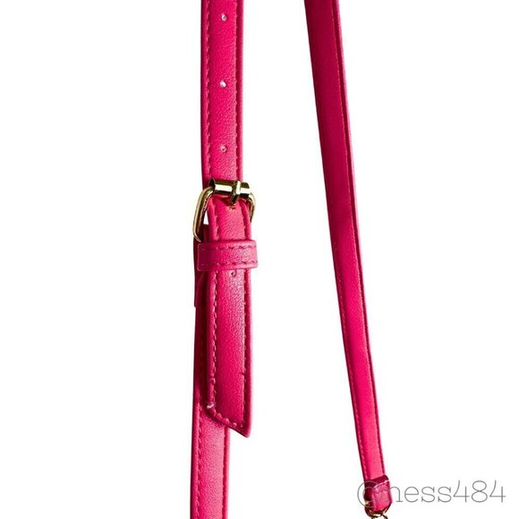 NWT Hot Pink Juicy Couture Faux Fur Roll Bag - Picture 8 of 8